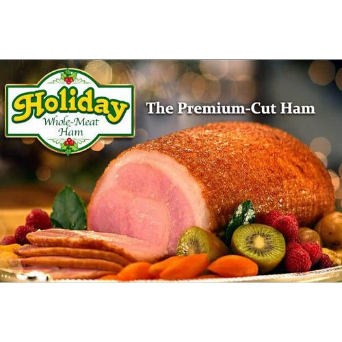 Holiday Ham Boneless Hind Legg 1 kg.  